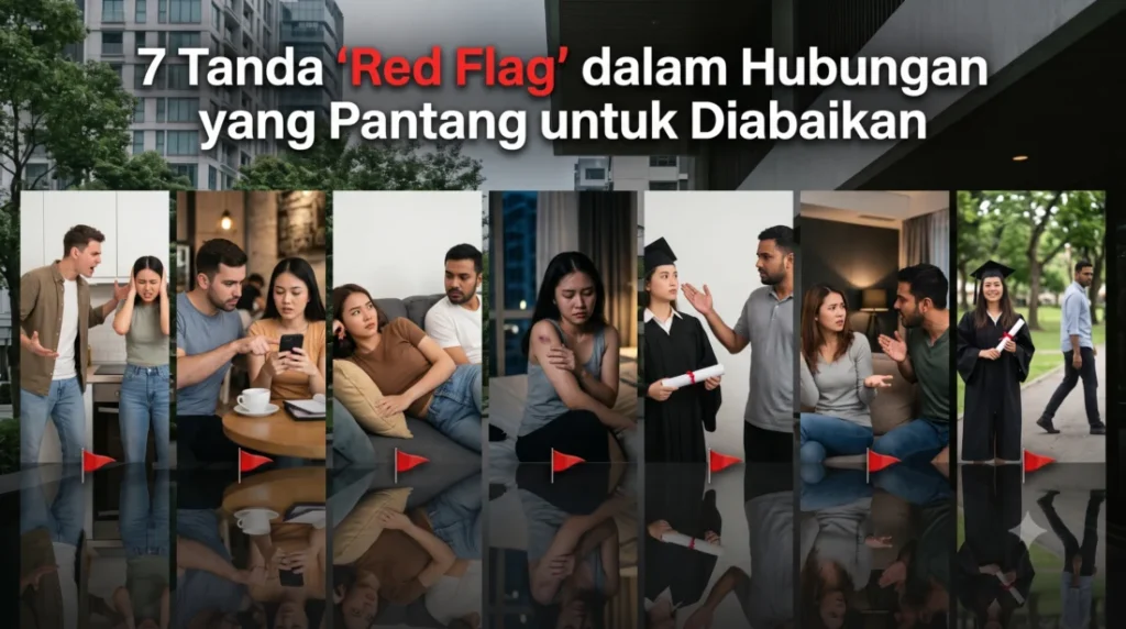 Waspada! 8 Tanda ‘Red Flag’ dalam Hubungan yang Pantang Diabaikan