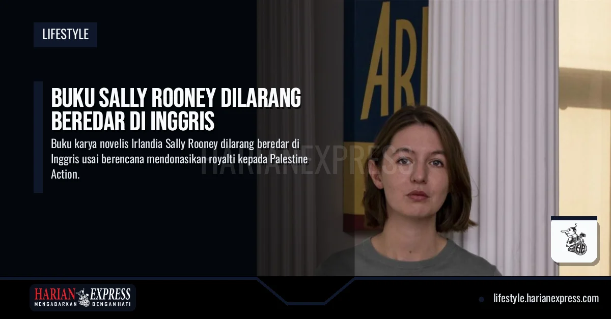 Buku Sally Rooney Dilarang Beredar di Inggris