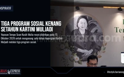 Tiga Program Sosial Kenang Setahun Kartini Muljadi